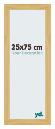 Mura MDF Photo Frame 25x75cm Metal Vintage Front Size | Yourdecoration.co.uk