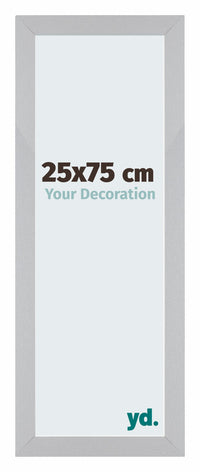 Mura MDF Photo Frame 25x75cm White High Gloss Front Size | Yourdecoration.co.uk
