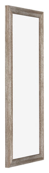 Mura MDF Photo Frame 25x75cm White Matte Front Oblique | Yourdecoration.co.uk