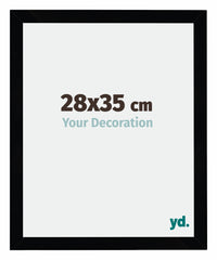 Mura MDF Photo Frame 28x35cm Back High Gloss Front Size | Yourdecoration.co.uk