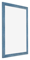Mura MDF Photo Frame 28x35cm Bright Blue Swept Front Oblique | Yourdecoration.co.uk