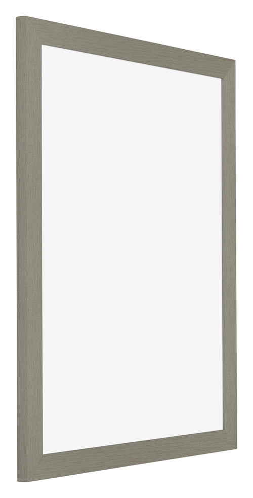 Mura MDF Photo Frame 28x35cm Gray Front Oblique | Yourdecoration.co.uk