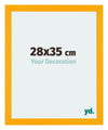 Mura MDF Photo Frame 28x35cm Yellow Front Size | Yourdecoration.co.uk