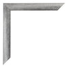Mura MDF Photo Frame 29 7x42cm A3 Gray Wiped Detail Corner | Yourdecoration.co.uk