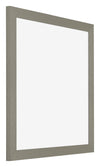 Mura MDF Photo Frame 30x30cm Gray Front Oblique | Yourdecoration.co.uk