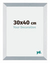 Mura MDF Photo Frame 30x40cm Aluminum Brushed Front Size | Yourdecoration.co.uk