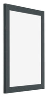 Mura MDF Photo Frame 30x40cm Anthracite Front Oblique | Yourdecoration.co.uk