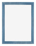 Mura MDF Photo Frame 30x40cm Bright Blue Swept Front | Yourdecoration.co.uk