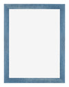 Mura MDF Photo Frame 30x40cm Bright Blue Swept Front | Yourdecoration.co.uk