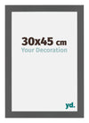 Mura MDF Photo Frame 30x45cm Anthracite Size | Yourdecoration.co.uk