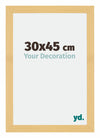 Mura MDF Photo Frame 30x45cm Beech Design Front Size | Yourdecoration.co.uk