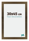 Mura MDF Photo Frame 30x45cm Bronze Design Front Size | Yourdecoration.co.uk