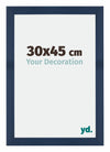 Mura MDF Photo Frame 30x45cm Dark Blue Swept Front Size | Yourdecoration.co.uk