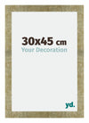 Mura MDF Photo Frame 30x45cm Gold Antique Front Size | Yourdecoration.co.uk