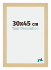 Mura MDF Photo Frame 30x45cm Maple Decor Front Size | Yourdecoration.co.uk