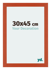 Mura MDF Photo Frame 30x45cm Orange Front Size | Yourdecoration.co.uk