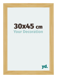 Mura MDF Photo Frame 30x45cm Pine Design Front Size | Yourdecoration.co.uk
