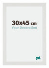 Mura MDF Photo Frame 30x45cm White Matte Front Size | Yourdecoration.co.uk