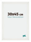 Mura MDF Photo Frame 30x45cm White Wiped Front Size | Yourdecoration.co.uk