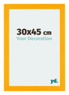 Mura MDF Photo Frame 30x45cm Yellow Front Size | Yourdecoration.co.uk