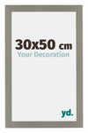 Mura MDF Photo Frame 30x50cm Gray Front Size | Yourdecoration.co.uk
