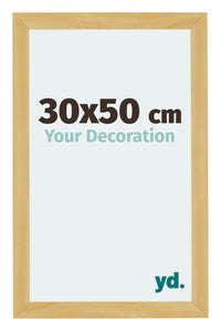 Mura MDF Photo Frame 30x50cm Pine Design Front Size | Yourdecoration.co.uk