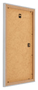 Mura MDF Photo Frame 30x50cm Silver Matte Back Oblique | Yourdecoration.co.uk