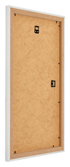 Mura MDF Photo Frame 30x50cm White Matte Back Oblique | Yourdecoration.co.uk