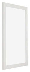Mura MDF Photo Frame 30x50cm White Matte Front Oblique | Yourdecoration.co.uk