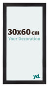 Mura MDF Photo Frame 30x60cm Back Wood Grain Front Size | Yourdecoration.co.uk