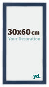 Mura MDF Photo Frame 30x60cm Dark Blue Swept Front Size | Yourdecoration.co.uk