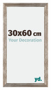 Mura MDF Photo Frame 30x60cm Metal Vintage Front Size | Yourdecoration.co.uk