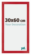 Mura MDF Photo Frame 30x60cm Red Front Size | Yourdecoration.co.uk