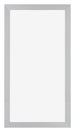 Mura MDF Photo Frame 30x60cm Silver Matte Front | Yourdecoration.co.uk