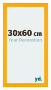 Mura MDF Photo Frame 30x60cm Yellow Front Size | Yourdecoration.co.uk