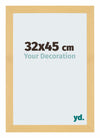 Mura MDF Photo Frame 32x45cm Gold Antique Front Size | Yourdecoration.co.uk