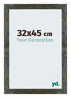 Mura MDF Photo Frame 32x45cm Gold Shiny Front Size | Yourdecoration.co.uk