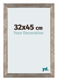 Mura MDF Photo Frame 32x45cm White Matte Front Size | Yourdecoration.co.uk