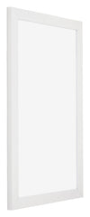 Mura MDF Photo Frame 33x48cm Blanc Brillant Front Oblique | Yourdecoration.co.uk