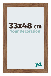 Mura MDF Photo Frame 33x48cm Chêne Rustique Front Size | Yourdecoration.co.uk
