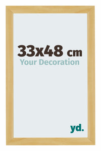 Mura MDF Photo Frame 33x48cm Pin Décor Front Size | Yourdecoration.co.uk