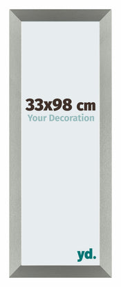 Mura MDF Photo Frame 33x98cm Champagne Front Size | Yourdecoration.co.uk