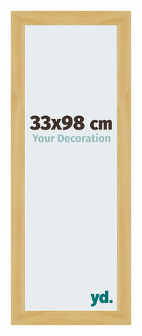 Mura MDF Photo Frame 33x98cm Pin Décor Front Size | Yourdecoration.co.uk
