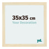 Mura MDF Photo Frame 35x35cm Sand Wiped Front Size | Yourdecoration.co.uk