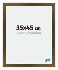 Mura MDF Photo Frame 35x45cm Bronze Design Front Size | Yourdecoration.co.uk