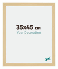 Mura MDF Photo Frame 35x45cm Maple Decor Front Size | Yourdecoration.co.uk