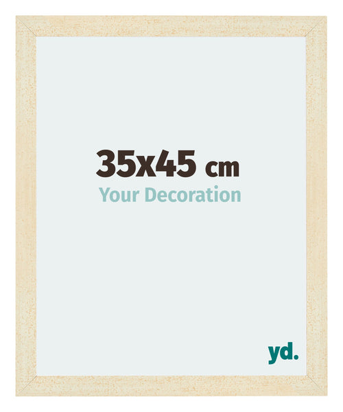 Mura MDF Photo Frame 35x45cm Sand Wiped Front Size | Yourdecoration.co.uk