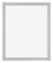 Mura MDF Photo Frame 35x45cm Silver Matte Front | Yourdecoration.co.uk