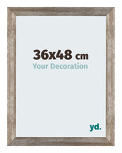 Mura MDF Photo Frame 36x48cm Metal Vintage Front Size | Yourdecoration.co.uk
