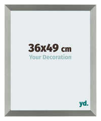 Mura MDF Photo Frame 36x49cm Champagne Front Size | Yourdecoration.co.uk